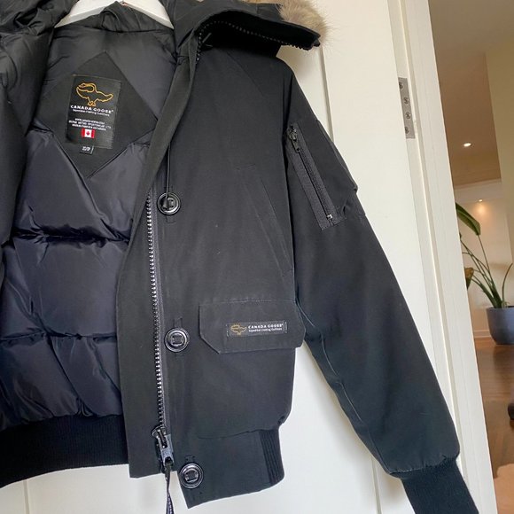 Canada Goose Womens Chilliwack Bomber Black SIZE XS - Picture 5 of 6